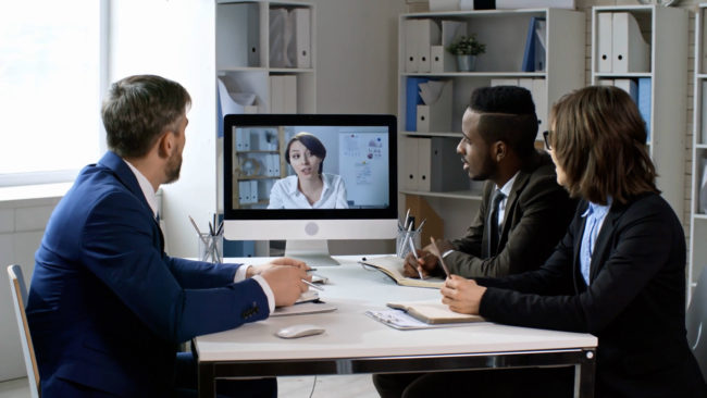 Online group meeting